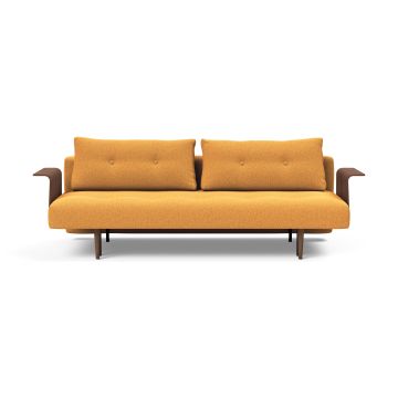 Innovation Living Recast Sofa Bed Dark Styletto With Arms 536