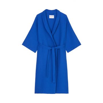 Marc O'Polo Badjas Essential Women Cool Cobalt
