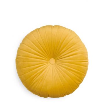 Essenza Sierkussen Naina Sierkussen Mosterdgeel 40 Round