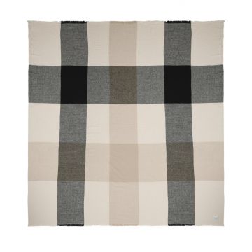 Marc O'Polo Plaid Erlend Zwart 200 x 200 cm