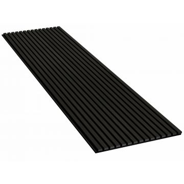 Akupanel Zwart Zwart Vilt 280 X 60 Cm