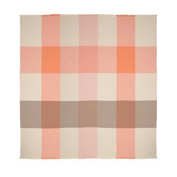 Marc O'Polo Plaid Erlend Meloen 200 x 200 cm