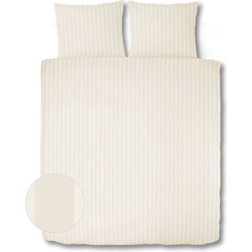 Adore Dekbedovertrek Satijnstreep Crème