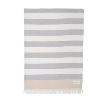 Marc O'Polo Plaid Per Neutral Grey / Off White 130 x 170 cm