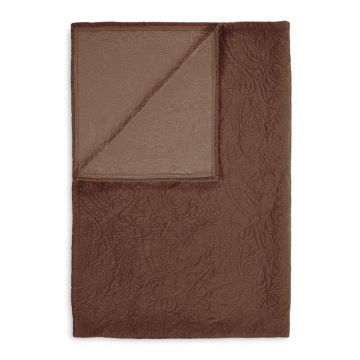 Essenza Plaid Roeby Chocolade 135 x 170 cm