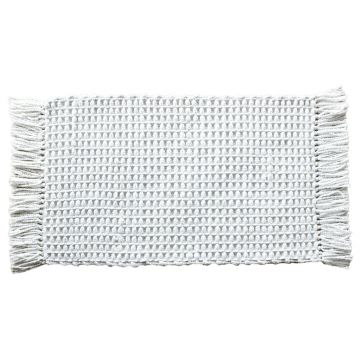 Heckett & Lane Madras Badmat 70 x 120 cm White