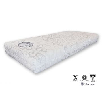 Mahoton Matras Victoria Natuurrubber - met gratis Teddy molton