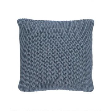 Marc O'Polo Sierkussen vierkant Nordic knit Sierkussen vierkant Smoke blue 50x50
