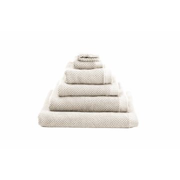 Heckett & Lane Badhanddoek Bath Grant Off-white 70 x 140 cm