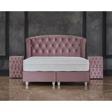 Adore Opbergboxspring Valencia Roze