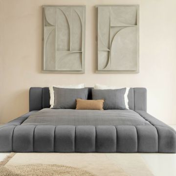 Adore Designbed Verona Antraciet Met matras
