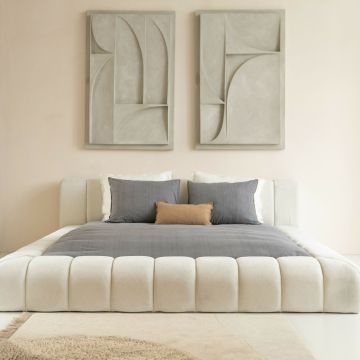 Adore Designbed Verona Beige Zonder matras