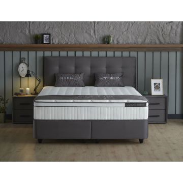Adore Opbergboxspring Nantes Antraciet