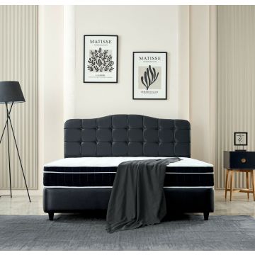 Adore Opbergboxspring Barcelona Zwart