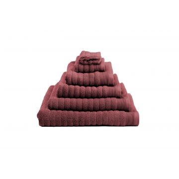 Heckett & Lane Washandje Bath Prestige Spicy Red 16 x 21 cm