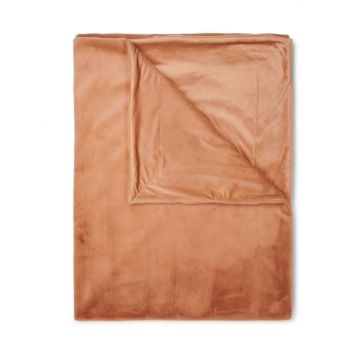 Essenza Plaid Furry Bright terra 150 x 200 cm