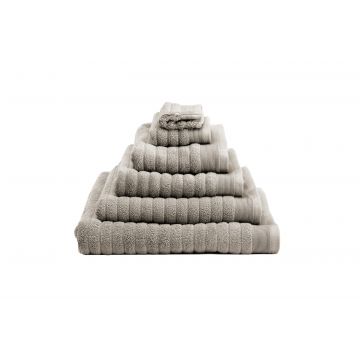 Heckett & Lane Washandje Bath Prestige Taupe 16 x 21 cm