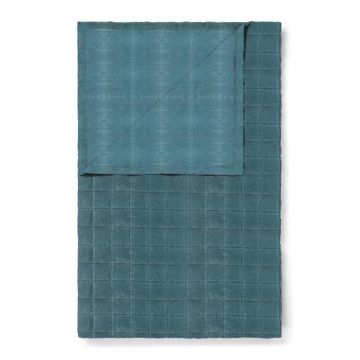 Essenza Plaid Julia Denim Blue 150 x 200 cm