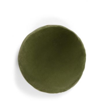 Essenza Sierkussen Mads Furry Sierkussen Mosgroen 45 Round
