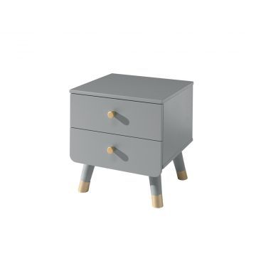BILLY NACHTTAFEL TIMELESS GRIJS *