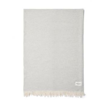 Marc O'Polo Plaid Per Neutral Grey Melange 130 x 170 cm