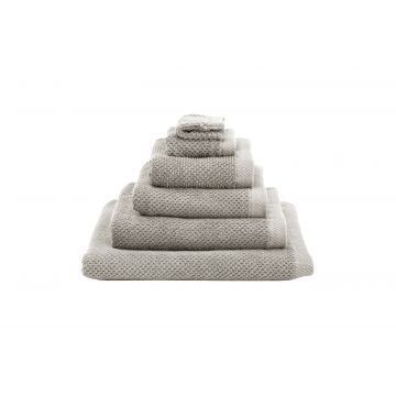 Heckett & Lane Badhanddoek Bath Grant Glacier Grey 60 x 110 cm