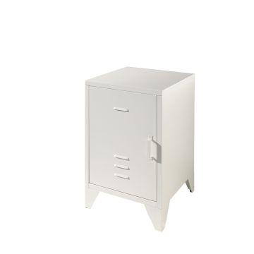 BRONXX NACHTTAFEL MAT WIT