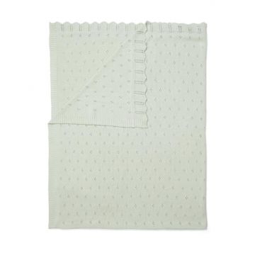 Essenza Plaid Knitted Ajour Morning swim 130 x 170 cm