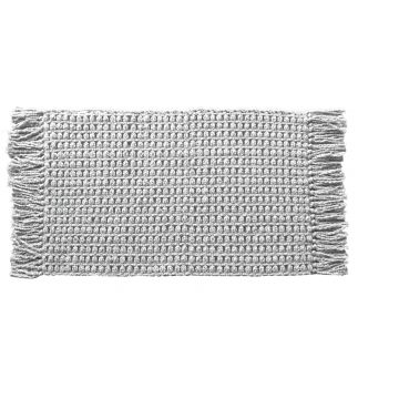 Heckett & Lane Madras Badmat 60 x 100 cm Light Grey