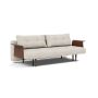 Innovation Living Recast Sofa Bed Dark Styletto With Arms - stof 470