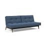 Innovation Living Splitback Eik Sofa Bed Smoked Oak - stof 302