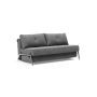 Innovation Living Cubed 160 Alu Sofa Bed - stof 551