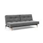 Innovation Living Splitback Styletto Sofa Bed Light Wood - stof 563
