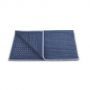 Heckett & Lane Bidetmat Bamboo 60 x 60 cm Jeans Blue
