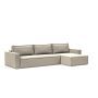 Innovation Living Newilla Sofa Bed With Chaise - stof 539
