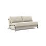 Innovation Living Cubed 160 Chrome Sofa Bed - stof 357