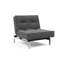 Innovation Living Splitback Chrome Chair - stof 852