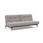 Innovation Living Splitback Styletto Sofa Bed Dark Wood - stof 321