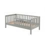 PEUTERBED 70 - 70x140cm GRIJS *