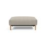 Innovation Living Malloy Wood Ottoman 579