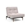 Innovation Living Splitback Styletto Chair Dark Wood - stof 300