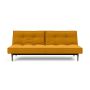 Innovation Living Splitback Styletto Sofa Bed Dark Wood 507