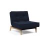 Innovation Living Splitback Eik Chair Oak - stof 528