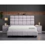 Boxspring Skybedd Biobedd Beige met Opbergruimte