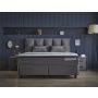 Boxspring Skybedd Birdybedd Antraciet met Opbergruimte