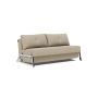 Innovation Living Cubed 160 Chrome Sofa Bed - stof 356