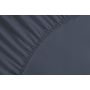 Yellow Hoeslaken Percale fitted sheet Midnight Blue