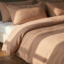 Kayori Caro Dekbedovertrek Mousseline Taupe