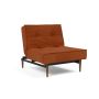 Innovation Living Splitback Styletto Chair Dark Wood - stof 595