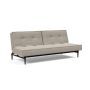 Innovation Living Splitback Styletto Sofa Bed Black Wood - stof 579